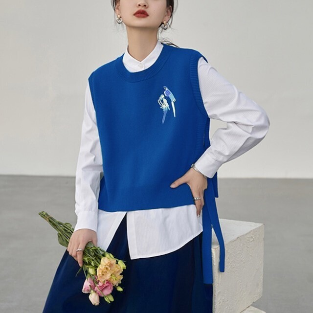 Shelluits 青い鳥vest