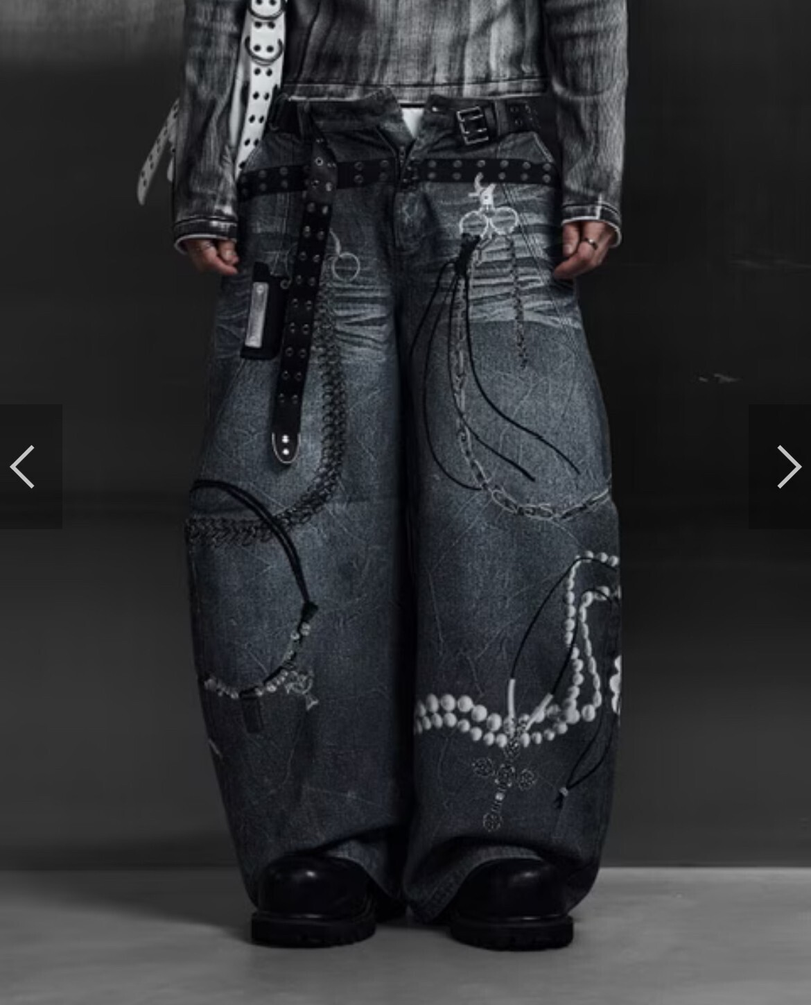 Rosen Kreuz 3D RELIC ARCHIVE TROUSERS