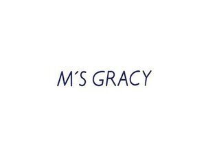 M'S GRACY 帽子柄のブラウス(No.620504　紺)