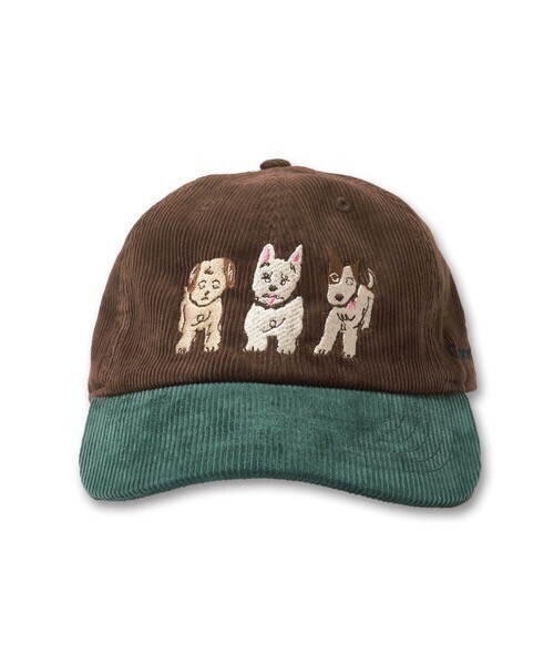 Common Noun 'CAT'＆'DOG' norahi キャップ