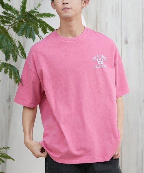 DEAR LAUREL ディアローレル Tシャツ 半袖 ワンポイント シンプル CAL PIG EMB TEE