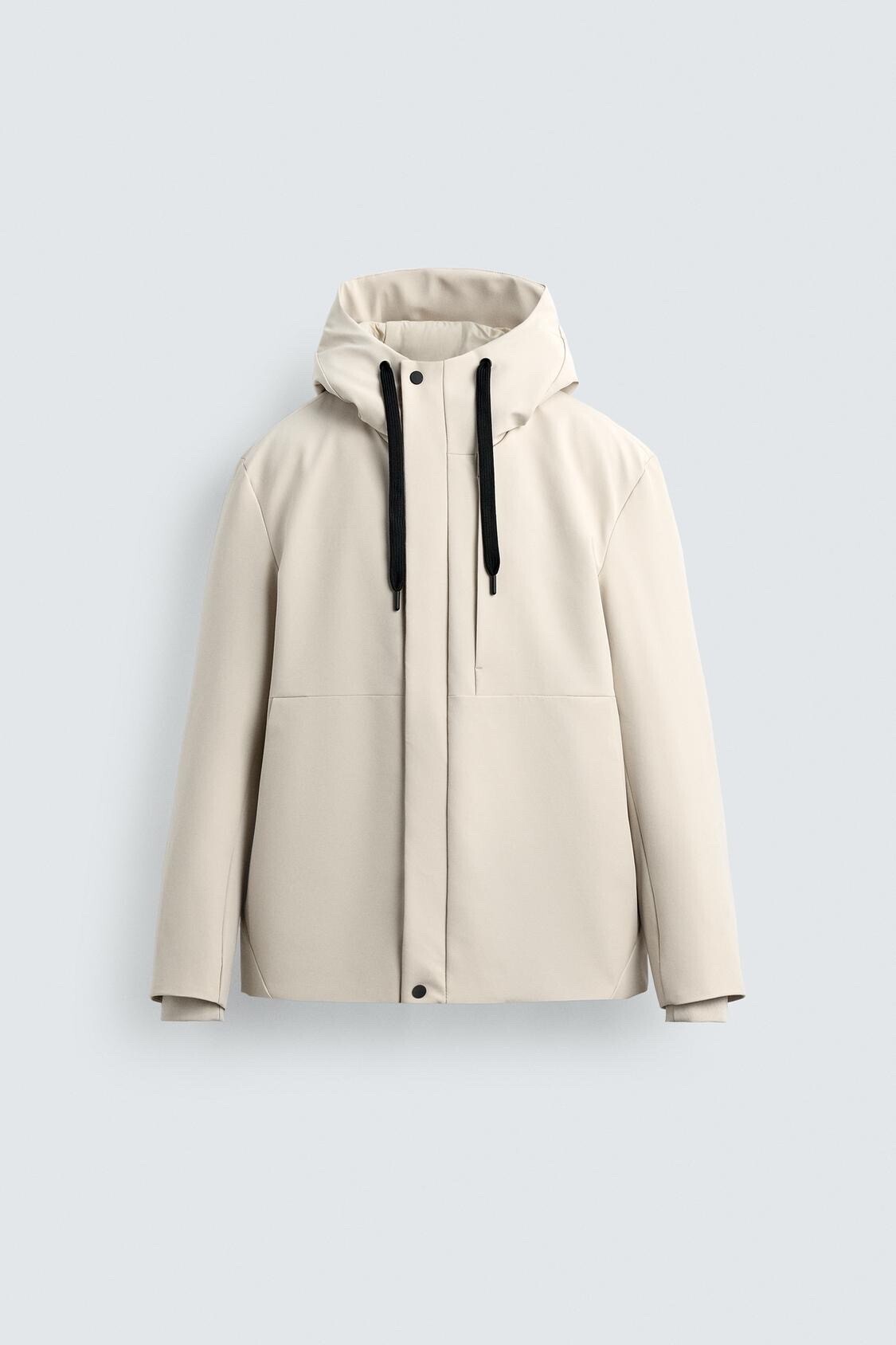 ZARA テクニカルフード付きジャケット