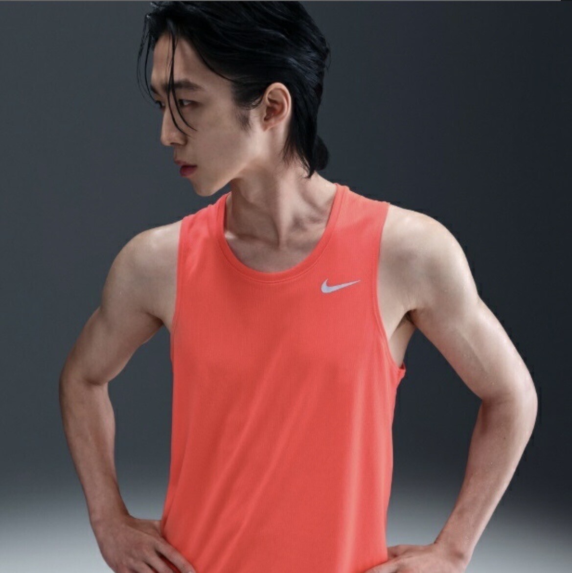 NIKE DF マイラー タンクトップ ランニングシャツ