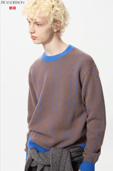 UNIQLO ラムクルーネックセーター