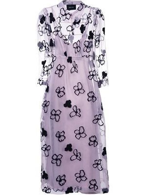 Simone Rocha フローラル柄 ワンピース