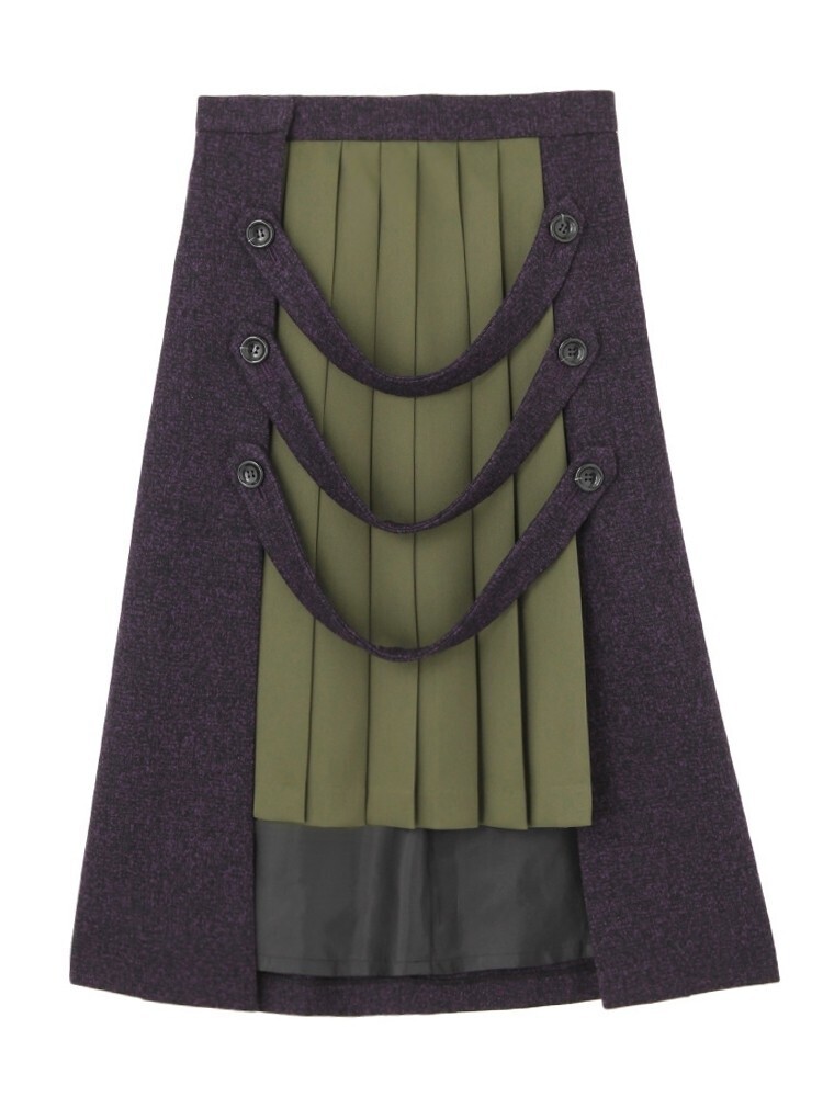 PAMEO POSE PARALLEL LINES SKIRT