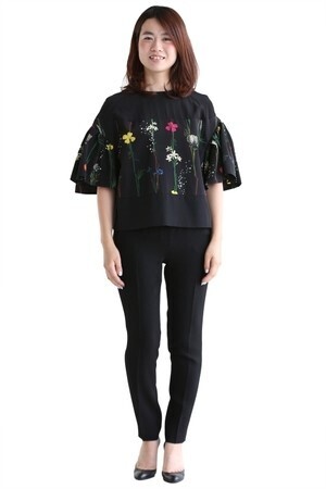 AKIRA NAKA Ines tuck sleeve PO タックスリーブプルオーバー
