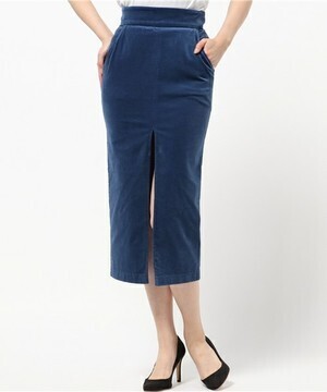 JILLSTUART MACCOLLⅡ コーデュロイタイトスカート