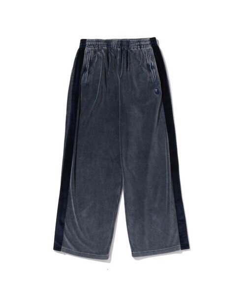 A BATHING APE SNOW WASH LOOSE FIT TRACK PANTS