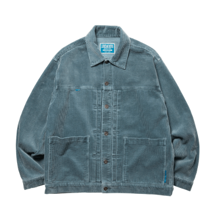LIBERAIDERS GARMENT DYED CORDUROY JACKET