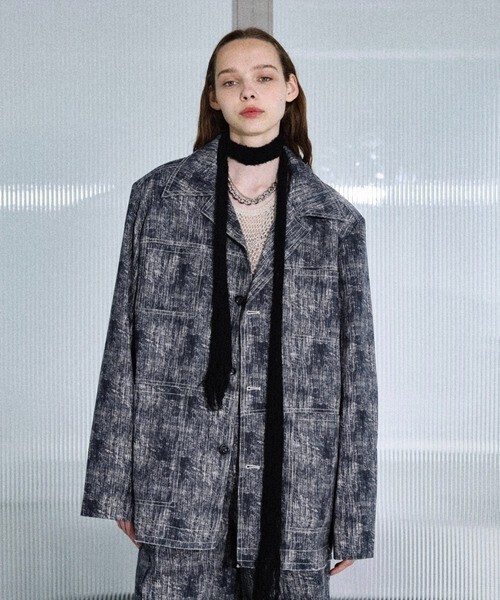 seyto Scratch pattern single tailored jacket