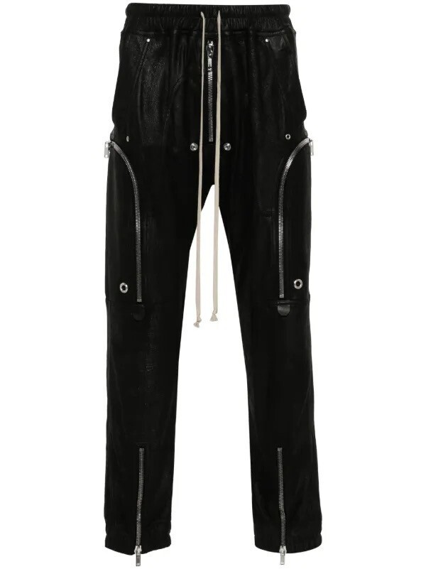 Rick Owens Bauhaus レザーカーゴパンツ