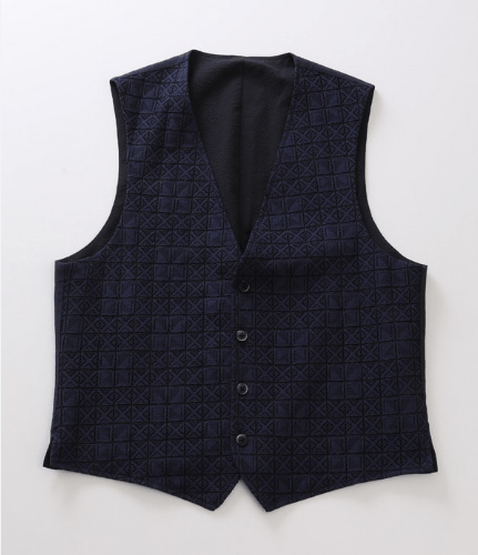 MEN'S BIGI オリエンタルレースベスト