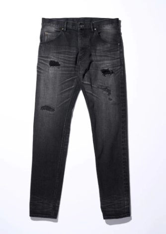 wjk tight straight selvedge denim