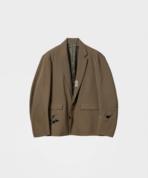 ALMOSTBLACK WOVEN EMBROIDERY JACKET
