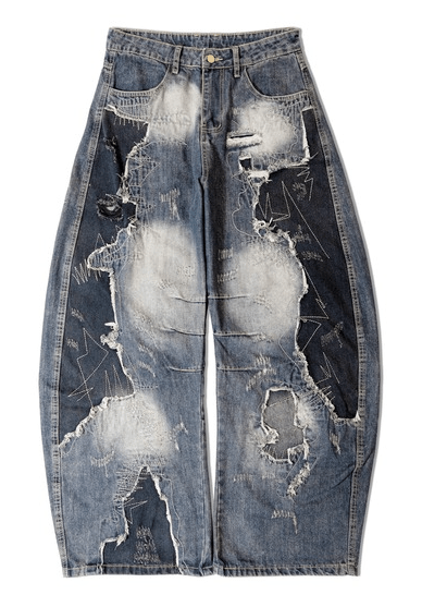 GALLIS ADDICTION GA REPAIR HARD CRUSH DENIM