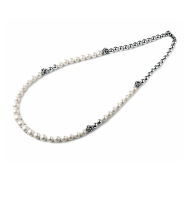 DEAL DESIGN RT:PEARL パール シルバー ネックレス