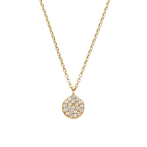 L.A.H. Vendome Aoyama BIT パヴェドロップネックレス