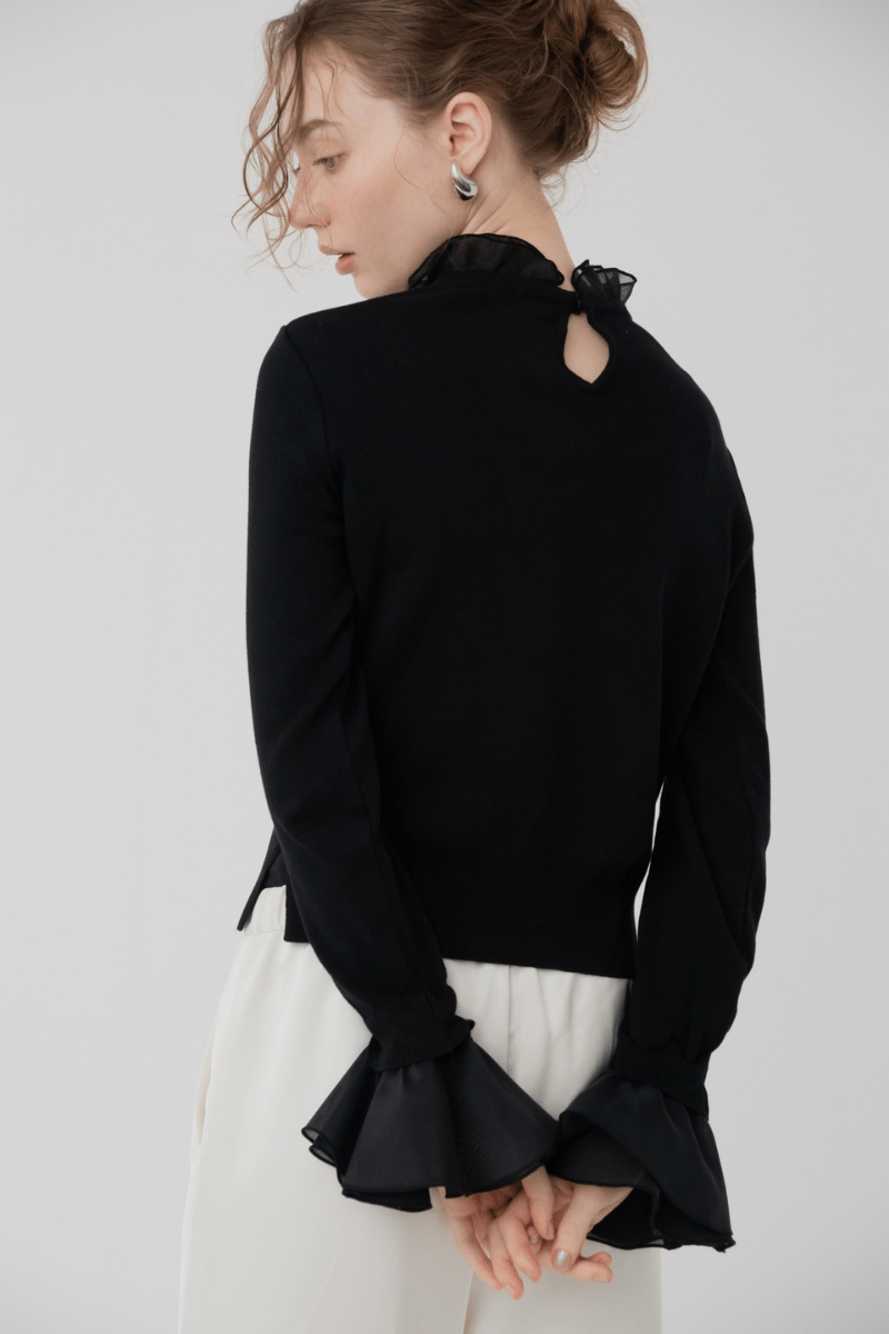 maison de Dolce. 4way mellow knit/black