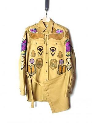 Dries Van Noten Patch Custom Shirt