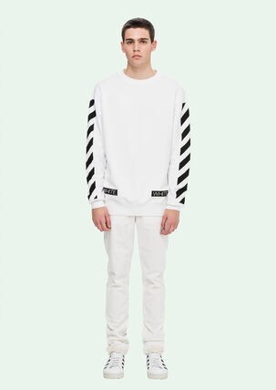 OFF-WHITE クルーネック スウェット