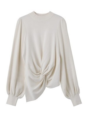 UN3D. BISHOP SLEEVE TWIST KNIT