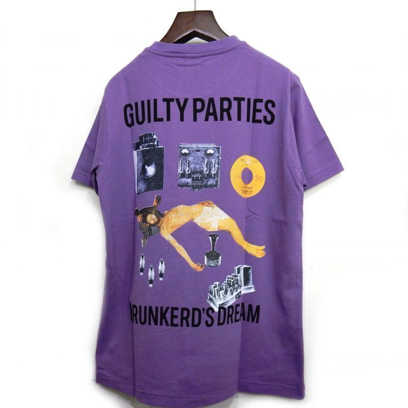 WACKO MARIA WASHD HEAVY WEIGHT T SHIRT パープル