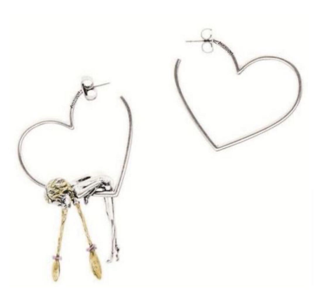 MARC JACOBS heaven ハートフープピアス