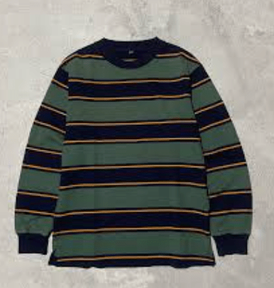 UNIQLO ロンt 太ボーダー