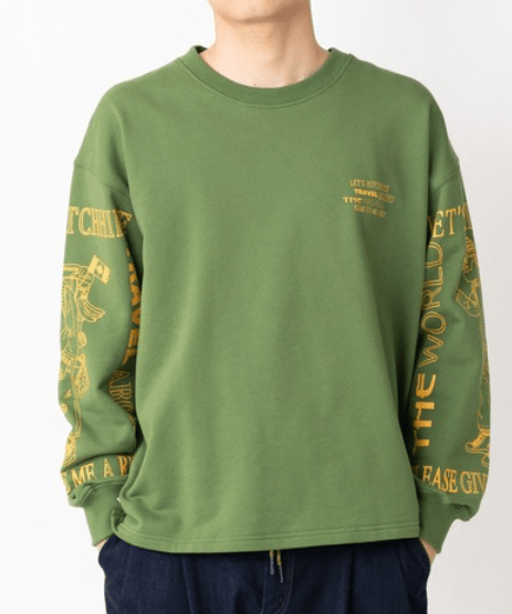 gym master 10.3oz HITCH HIKE スウェットビッグTEE