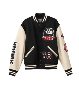 HYSTERIC GLAMOUR SPEAK NO EVILワッペン スタジャン