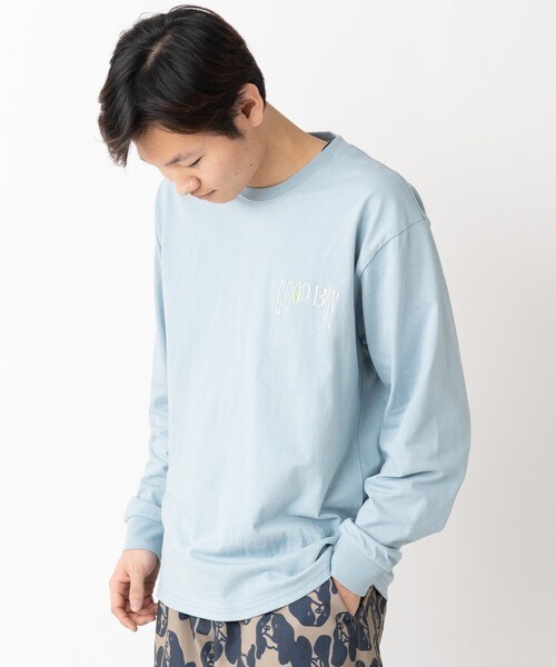 gym master 7.4oz GOOD BOY刺繍ロンTEE