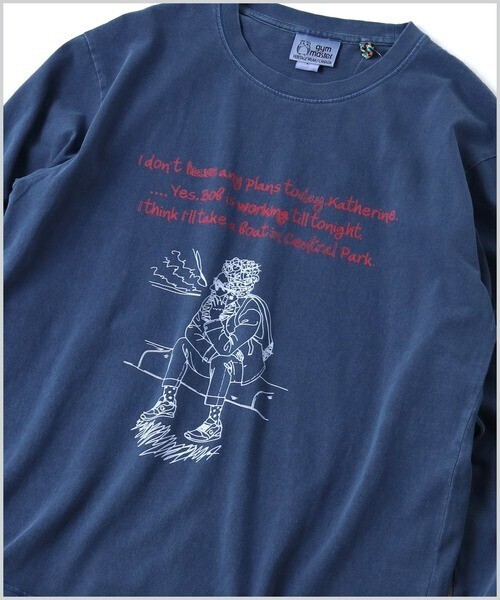 gym master 6.2oz ﾋﾟｸﾞﾒﾝﾄ CALLING ロンTEE