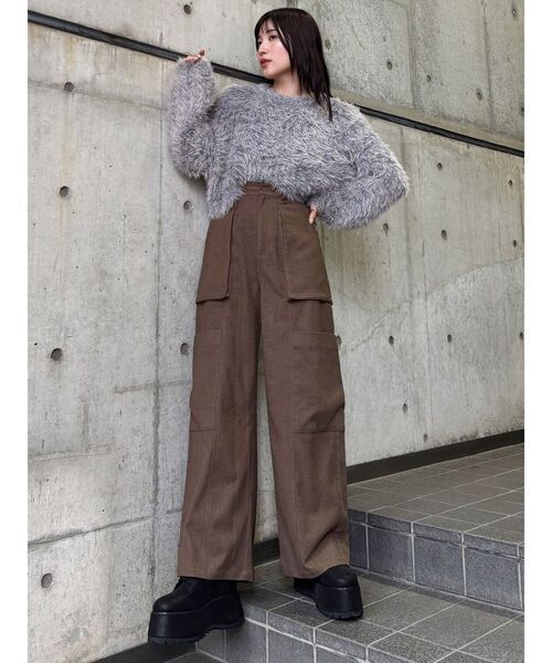 MURUA カーゴZIPパンツ