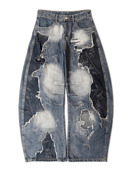 JACKROSE GA REPAIR HARD CRUSH DENIM