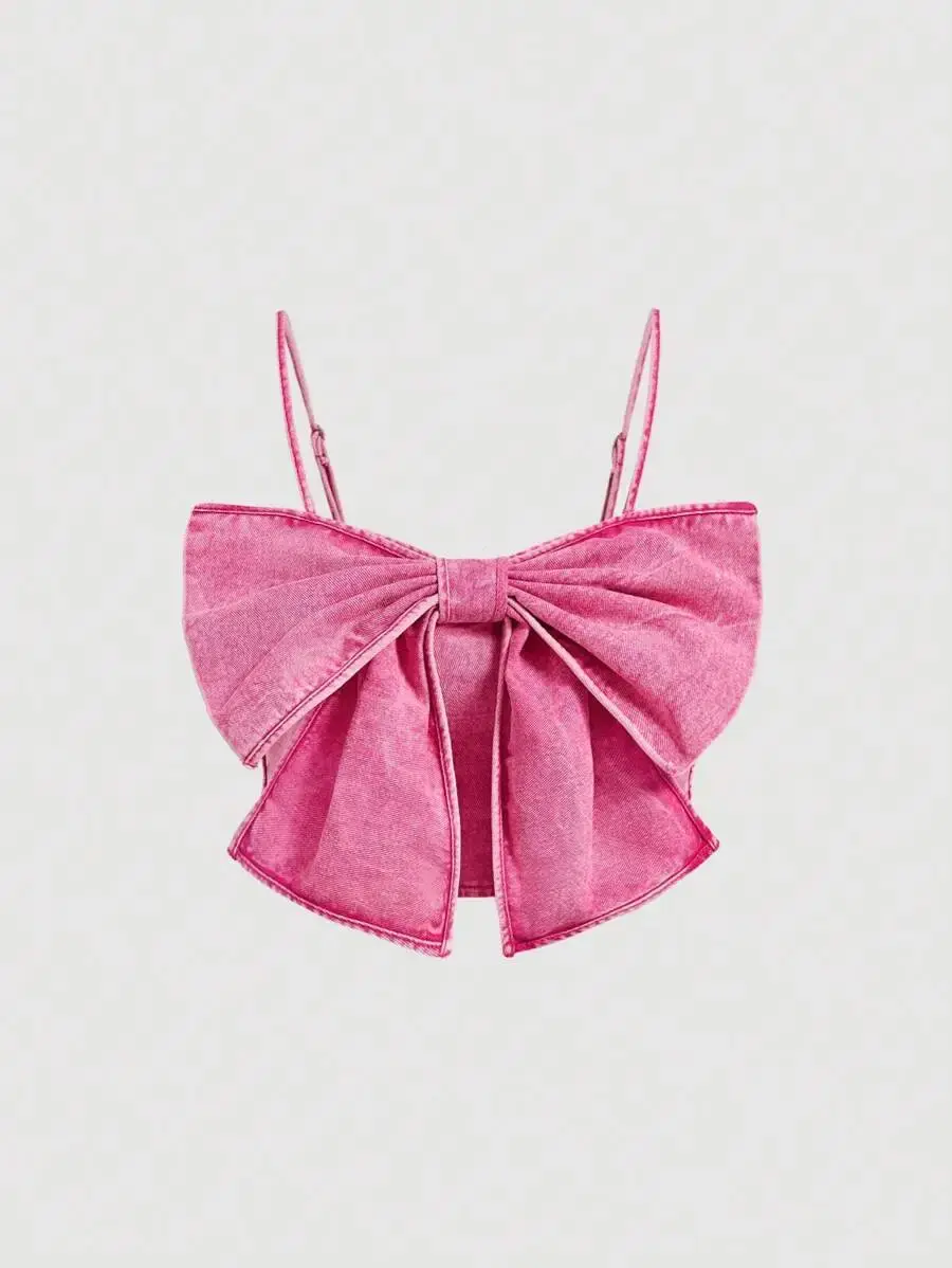 SHEIN SHEIN MOD リボン ビスチェ