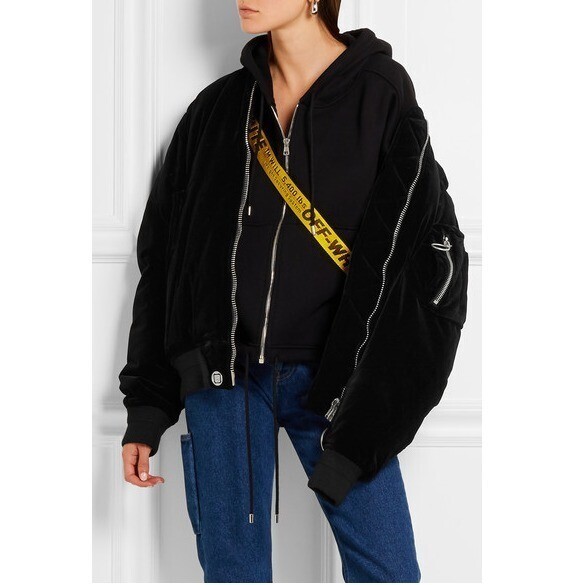 OFF-WHITE ベルベットジャケット
