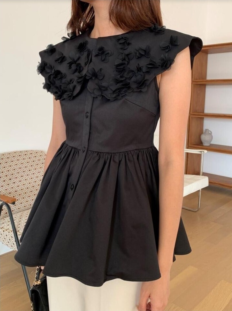 BIRTHDAY BASH LILIY FLOWER FRILL TOPS