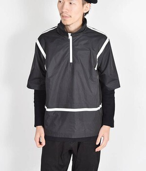 PORTVEL ナイロンブルゾンHI NECK PULLOVER