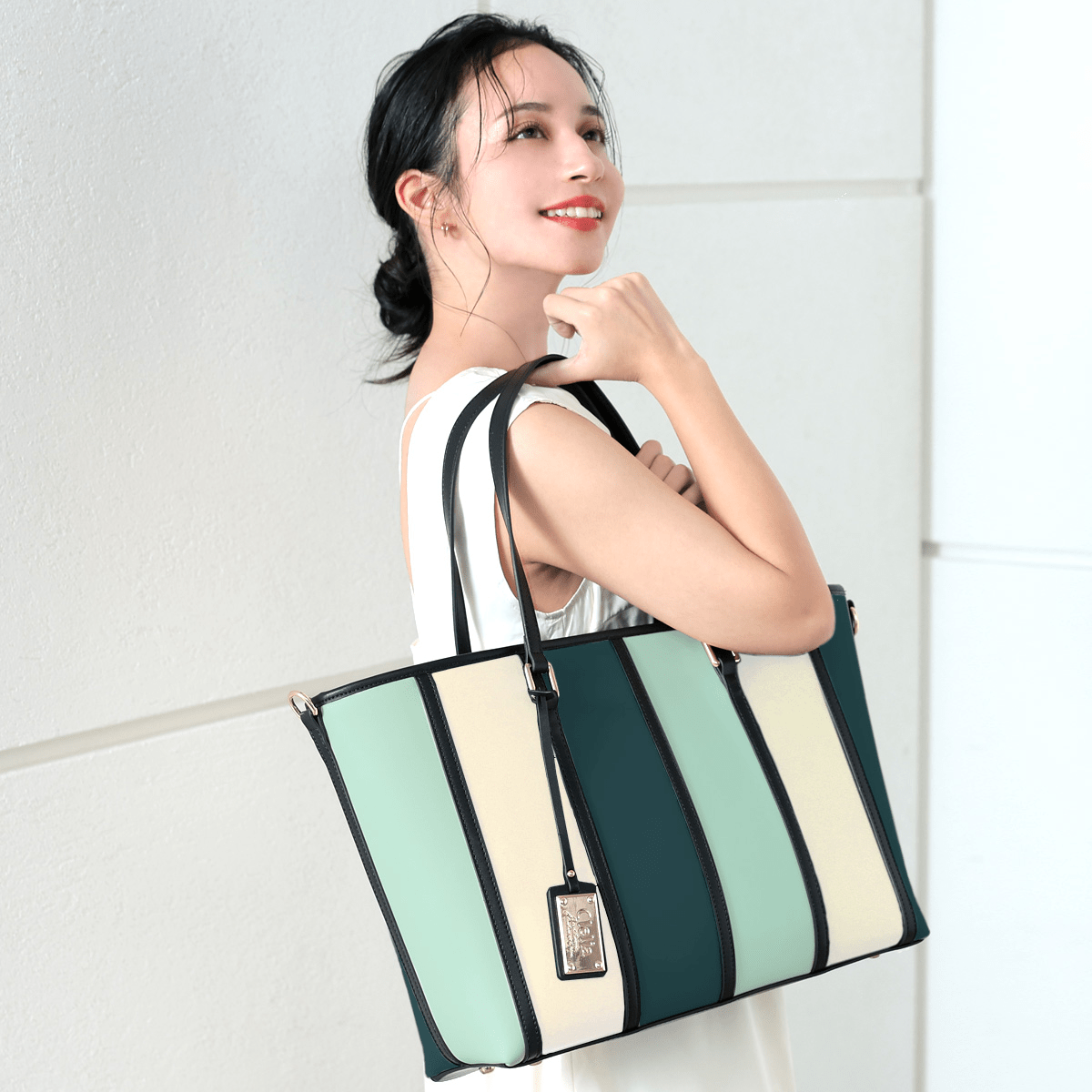Clelia（クレリア） [クレリア] トートバッグ レディース 大容量 A4対応 2way マザーズバッグ Bellezzaシリーズ CL-22128