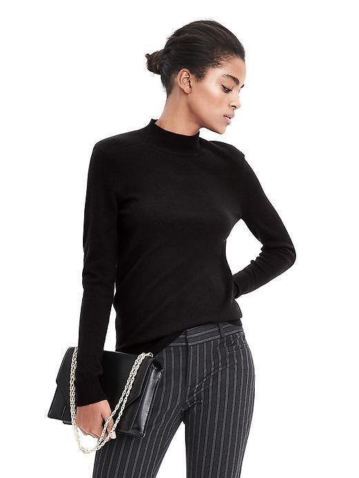 Banana Republic モックネック プルオーバー