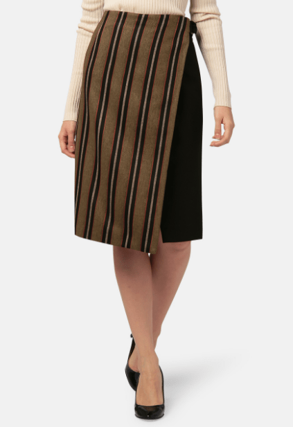 Aquascutum レジメンタルストライプスカート
