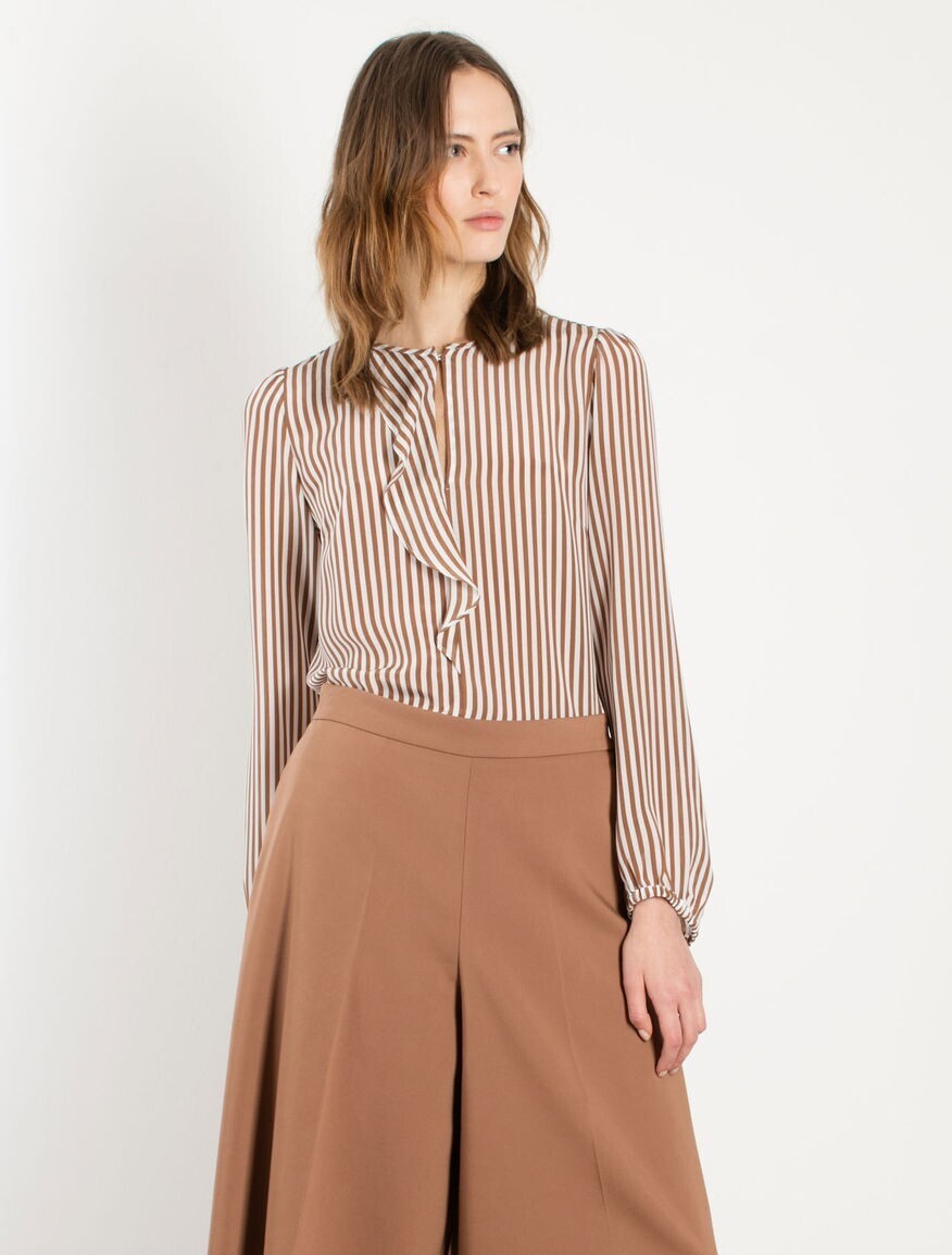 MARELLA Silk top, camel
