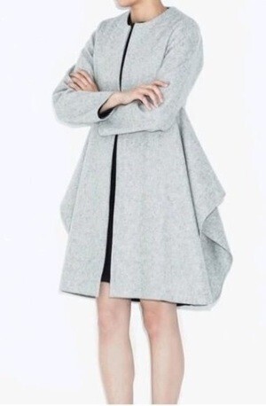 YOKO CHAN アシメトリック コート