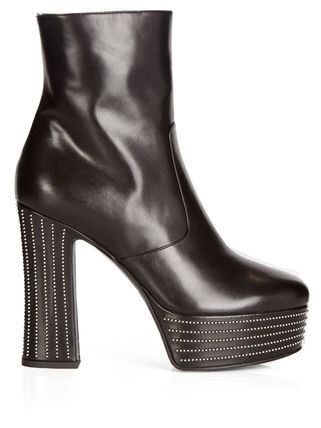 SAINT LAURENT PARIS Candy platform ankle boots