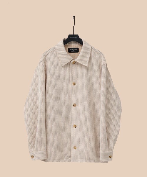 UNITED TOKYO ラッセルツイードシャツ L/S