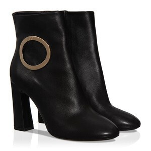 Roger Vivier Chunky Anneau Ankle Boots in Leather