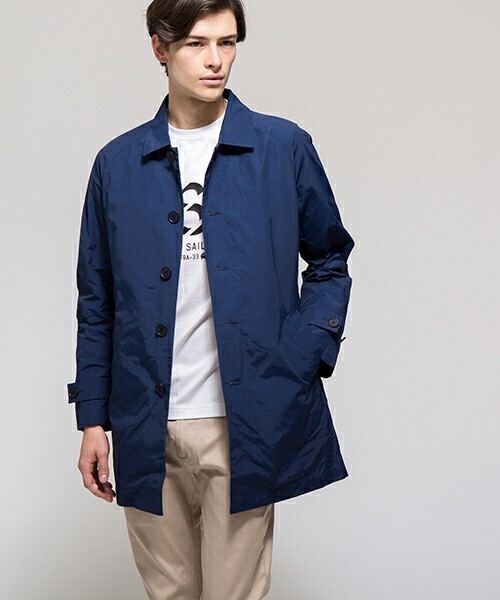 LACOSTE メモリー素材 3WAY スプリングコート