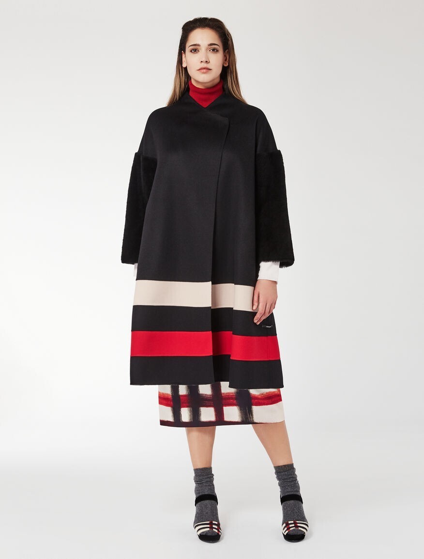 TSUMORI CHISATO Double wool coat