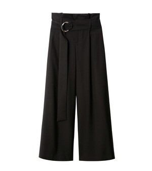 LE CIEL BLEU ベルトハイウエストパンツ